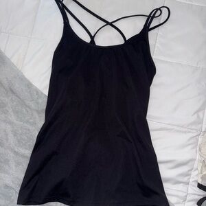Old Navy Black Backless Camisole Top